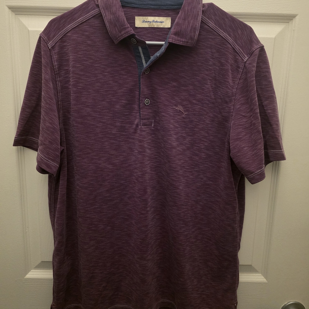 Tommy Bahama Plum Polo